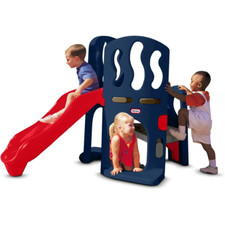 Activity Gym Outdoor Climber With Wavy Slide Fun Play Gym For Kids 2-6 Yr