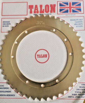 BULTACO NEW SPROCKET 46T LOBITO 125 175 ,BANDIDO, ALPINA 99, MONTADERO BULTACO