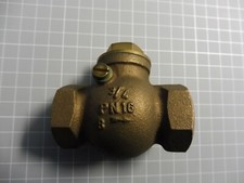 1 x R&uuml;ckschlagklappe, Rotguss; 3/4" PN16; RG5Z
