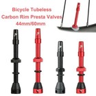 44mm 60mm Tubeless Presta Valve Stem Brass Core Bike Valve  for Most Bicycle