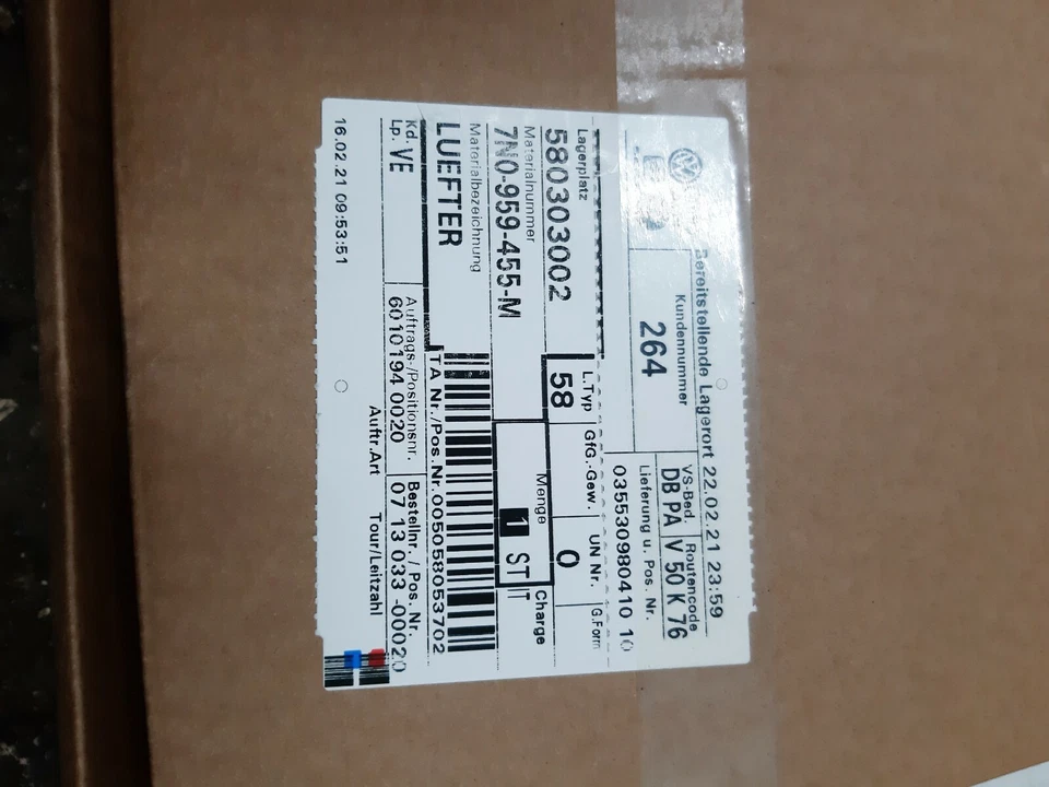 Elettroventola radiatore Volkswagen Sharan, Seat Alhambra Foto 2 de 4