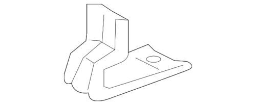 Soporte de soporte inferior de barra de impacto para Hyundai (N/P 86635-3V600)
