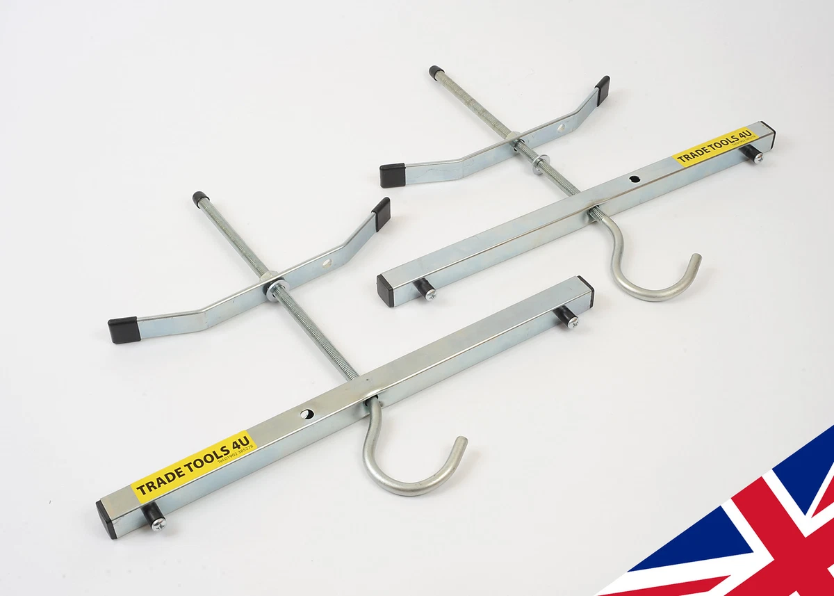 UNIVERSAL LADDER ROOF RACK CLAMPS HEAVY DUTY MADE IN THE UK