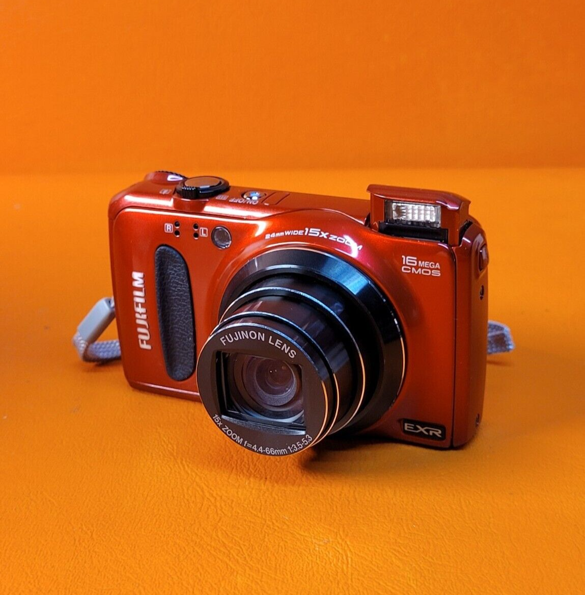 FUJIFILM FinePix F660EXR Digital Camera (Red) *NO Battery Or Charger