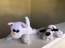 Pound Puppies 1986 Newborn Series 8  Kitty and Pup Set Vintage Mint Condition