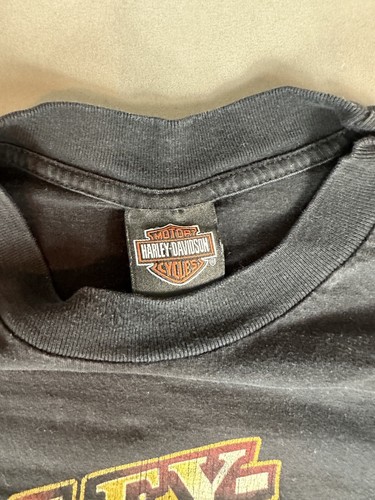 Harley Davidson Shirt Mens Large Black Germany 2007 Made In USA - Picture 3 of 7