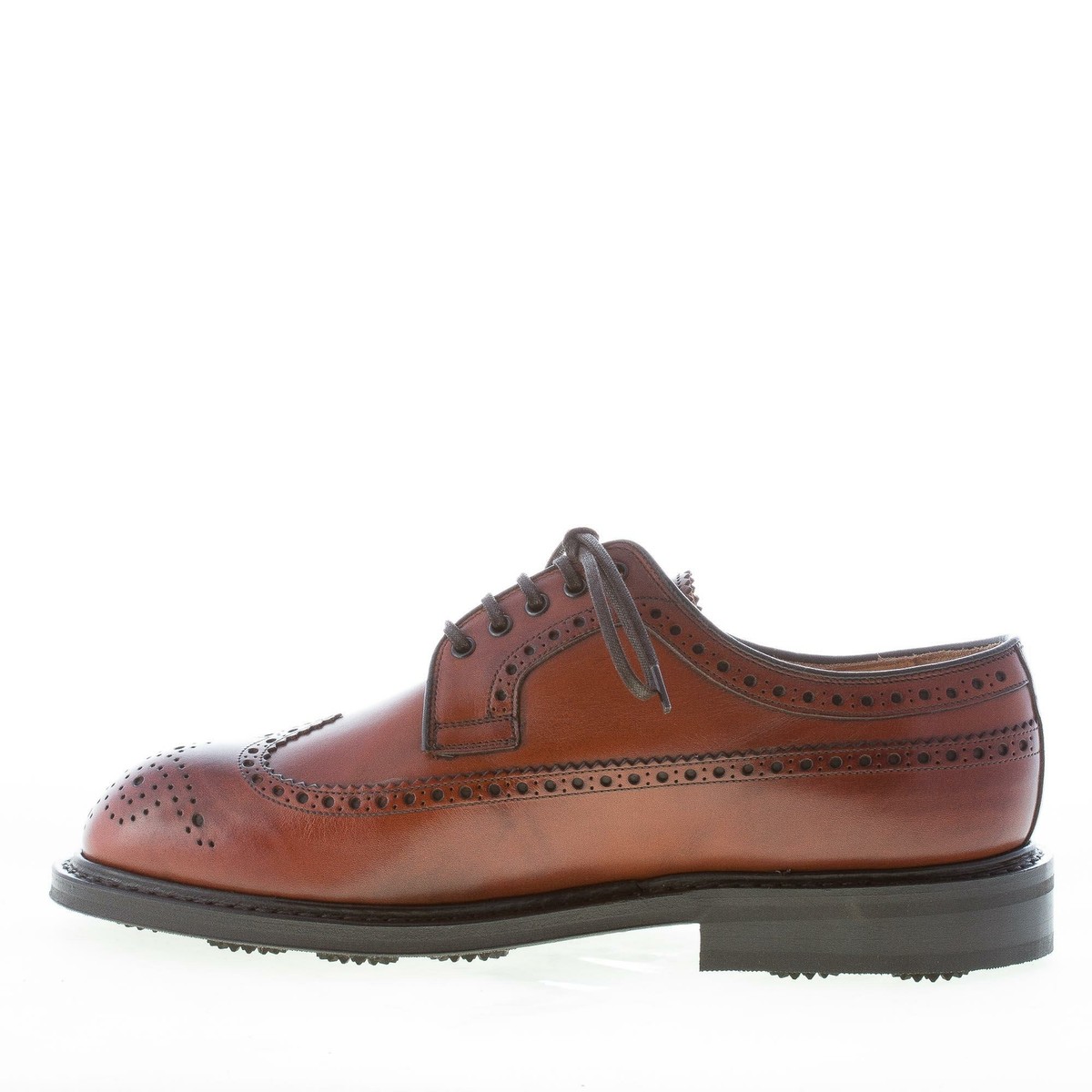 Church’s suede classic walnut 23cm (36) CHURCH'S men shoes SWING walnut brown Nevada leather derby