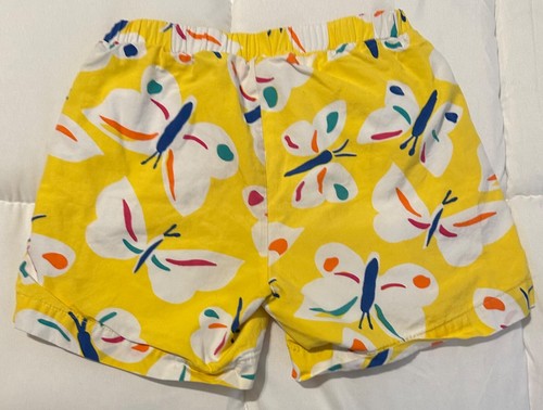 Hanna Andersson Dragonfly Lined Shorts with Pockets EUC Girls Size 120 6/7 - Picture 2 of 2