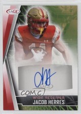 2022 SAGE Low Series Auto Red Jacob Herres #A-JH Auto 11nu