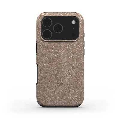Phone Case Swarovski Deep Gold Gold Glitter Crystal Sparkle Glam Luxury Aestheti