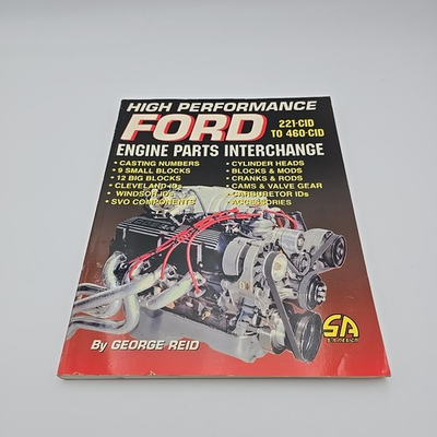 #ad #ad High Performance Ford Engine Parts Interchange by George Reid 221 351 460 $12.98