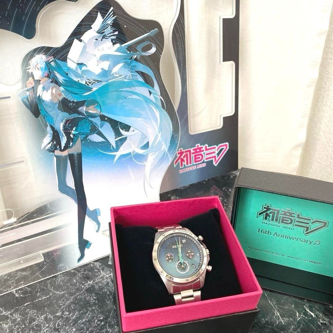 初音ミク セイコー SEIKO 16th  腕時計 特典付き miku16th】初音ミク×セイコー Happy 16th Birthday ウオッチ