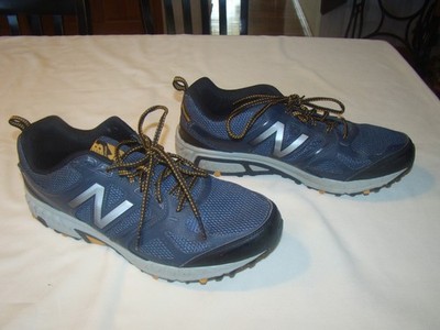 New Balance 412 V3 Blue Hiking Trail Running Sneakers MTE412H3 Men's Sz 13 (4E)