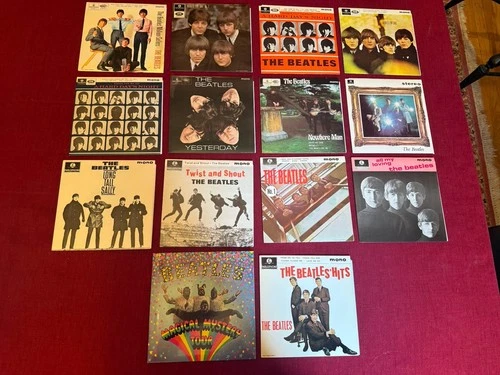 The Beatles- EP Collection Boxset 1981 Parlophone BEP14- 7"  45RPM  Vinyl Record