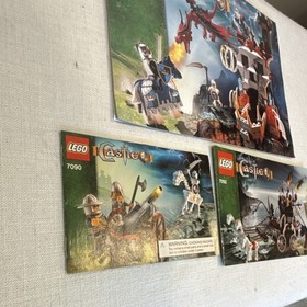 LEGO Castle Illustrated Instruction Manual Booklet For Sets 7093, 7090, 7092