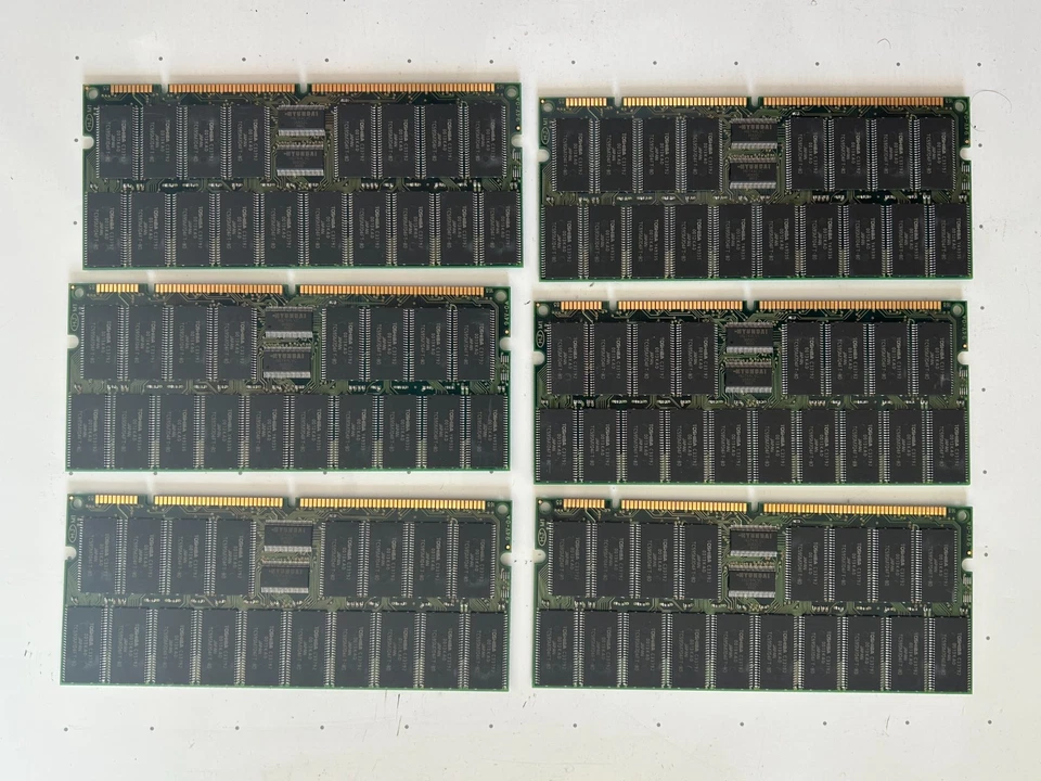 512MB 168-pin SDRAM DIMM, w ECC Parity -Toshiba TC59SM704FT-80 - Image 2 of 4