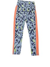Aerie Women Medium High Waist Leggings Chill. Play. Move. Bright Colorful Coral