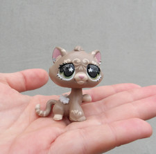Littlest Pet Shop ooak custom handpainted handmade cute tabby cat figurine