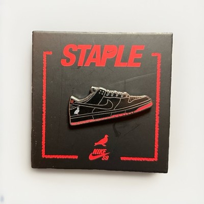 Staple Pigeon Black Pigeon Nike Sb Dunk Enamel Pin NWT Hat Club New Era 59Fifty 