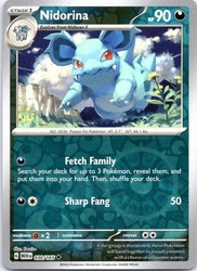 Nidorina 030/165 Reverse Holo Scarlet & Violet 151