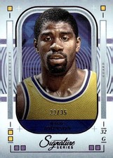 MAGIC JOHNSON 2025-26 Panini Signature Series /35 Purple #93 Lakers NB ID:170352