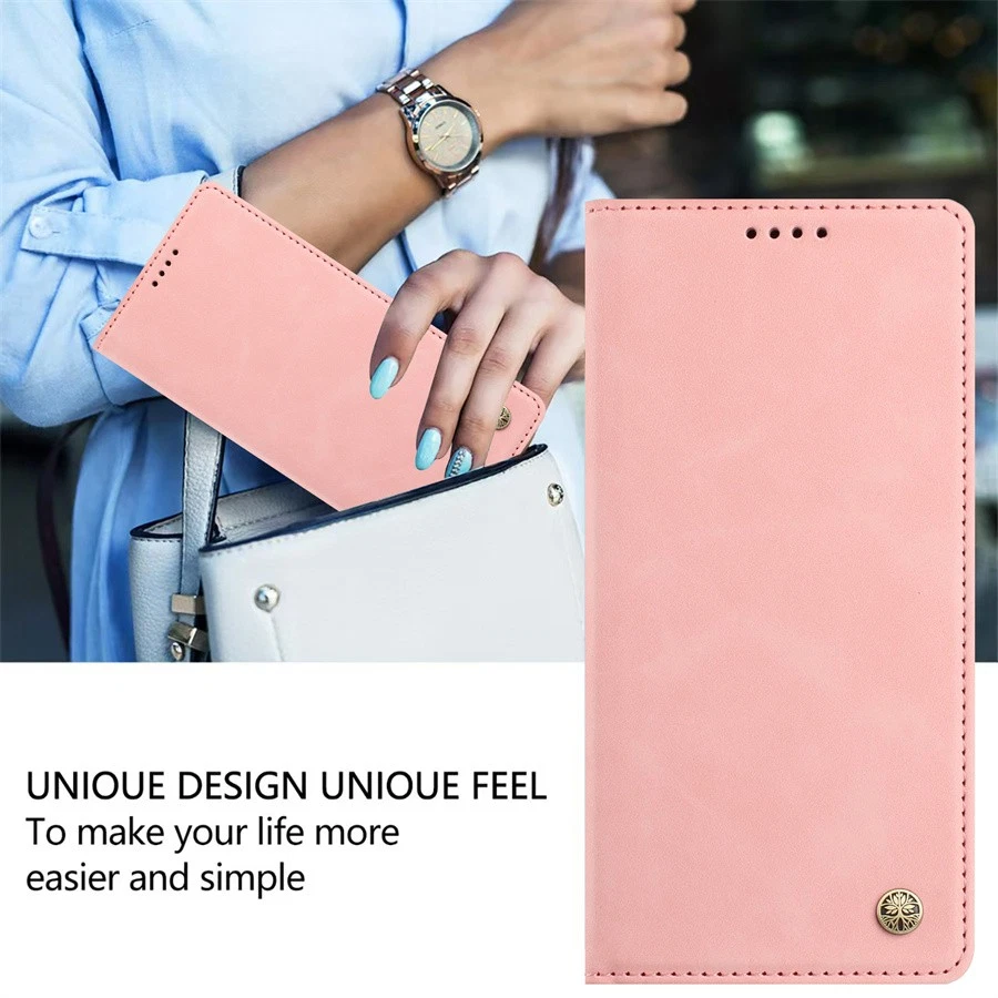 Skin Feel Magnetic Wallet Case Stand Cover for Google 10 9 8 7 6 10A 9A 8A 6A 7A - Image 3 of 4