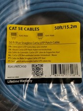 Lot of 3 StarTech RJ45PATCH50 Cat5e Snagless ...