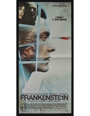 Locandina Frankenstein Carrie-Anne Moss Bernard Rose Xavier Samuel B441