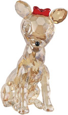 Clarice Crystal Figurine - Elegant Festive Christmas Home Decor