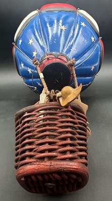 Vintage Hot Air Balloon People In Basket Ceiling Hanging Allan