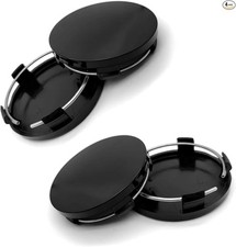 Pack-4 Car Wheel Center Hubcap, ABS Plastic Steel Rim Fixed Waterproof Snap-