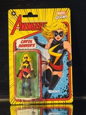 Hasbro Marvel Legends Retro Carol Danvers Ms Marvel 3.75 Action Figure Kenner MO