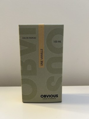 UNE VANILLE by Obvious 3.4 oz Eau de Parfum Spray~Unisex~REDUCED $10.00