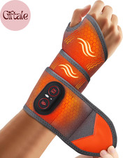 Wrist Heating Pad with Massage, Cordless Wrist Hand Heating Pad for Pain Relief,