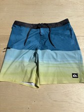 Mens Sz 34 Quiksilver Highline Boardshorts Drawstrings