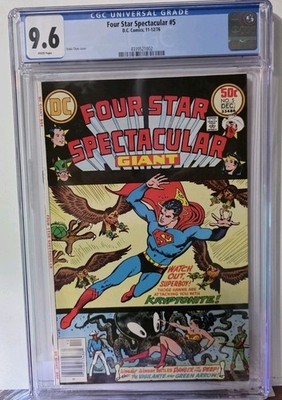 CGC 9.6     DC Four Star Spectacular #5 -  1976 Comic Book Giant Size