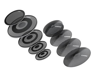Evans dB One Low Volume Drum Head & Cymbal Pack