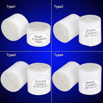 4 Size 2pcs Bicycle Tire Liner Puncture proof Tap Anti flat 0.5mm Thickness Tube