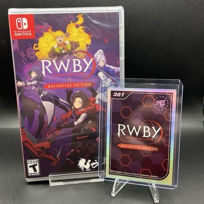 RWBY Grimm Eclipse Definitive Edition LRG  #113 (Nintendo Switch) SEALED W/Card