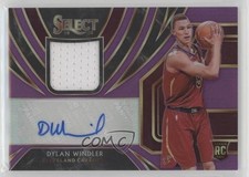 2019-20 Panini Select Rookie Jersey Purple Prizm 13/99 Dylan Windler Auto s3g