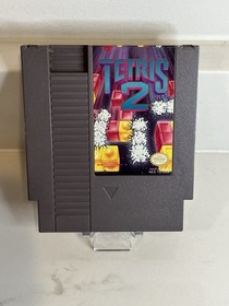 Tetris & Tetris 2 - Game Lot - Nintendo NES - Carts Only - TESTED!
