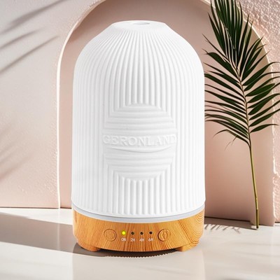 Keramik Ätherisches Öl Diffusor für Zuhause Elektrisch 200ml Groß Luftbefeuchter Cool