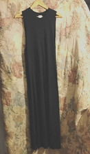 H&M Black Sleeveless Maxi Dress
