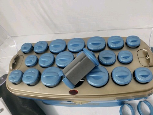 Conair Ion Shine Heat 20 Multi Size Soft Velvety Hair Rollers Plus clips CHV261X - Picture 3 of 6