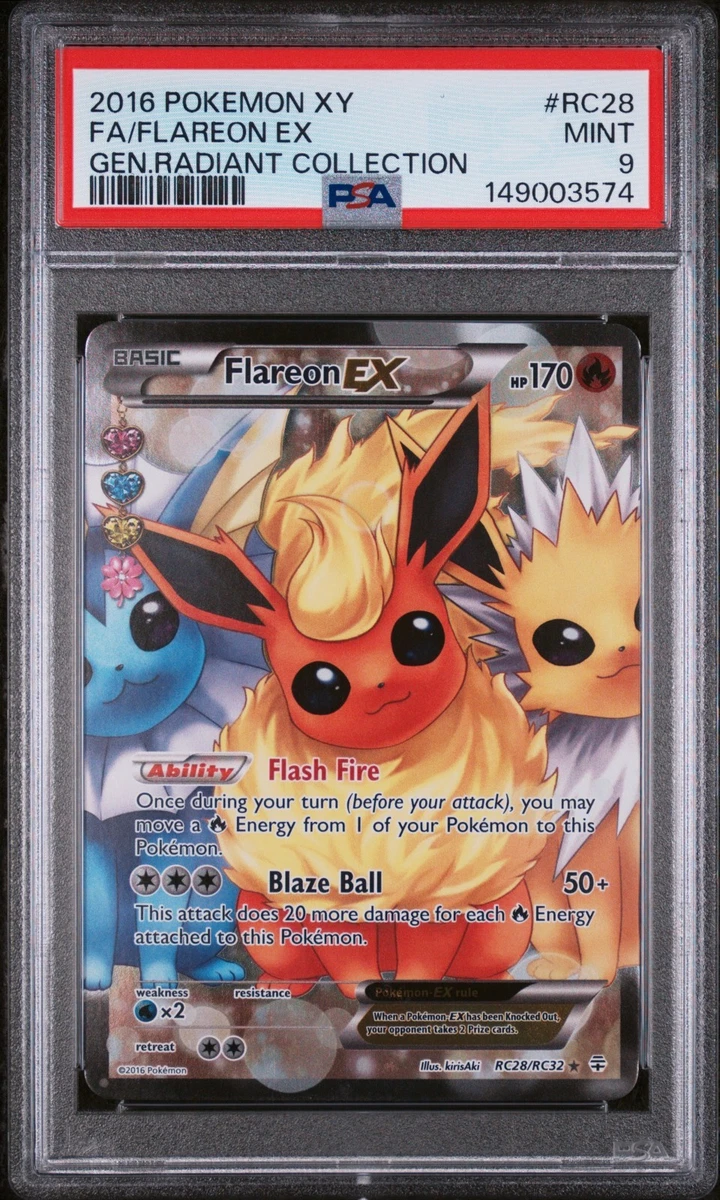 Flareon ex RC28-32 Generations: Radiant Collection for sale | eBay