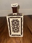 Dos Artes Tequila Empty Bottle Brown White With Stopper — photo 3