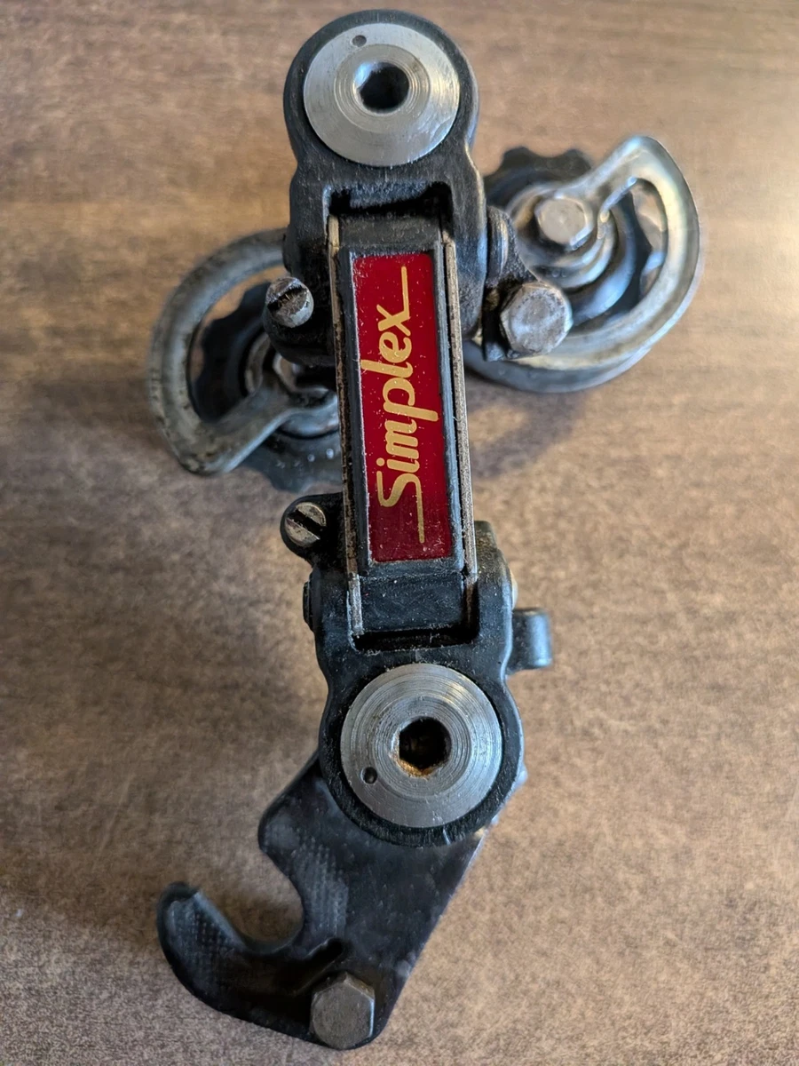 Dérailleur arrière Simplex Prestige – Vélo ancien / Old Bicycle Rear Derailleur - Équipements vélos