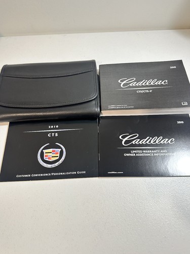 2010 Cadillac CTS CTS-V Owner Manual Set
