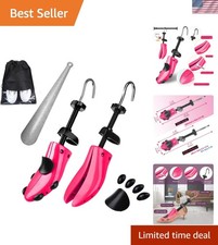 4-Way Adjustable Rose Shoe Stretcher for Women's Size 5.5-10 - Comfort  Fit