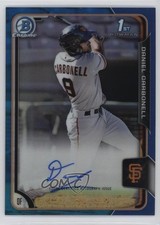 Daniel Carbonell Bowman Chrome 2015 Blue Refractor /150 Auto